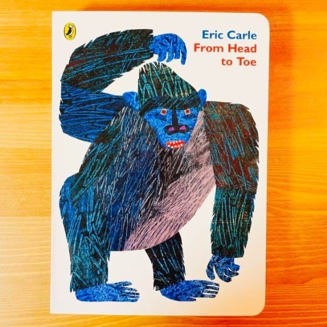 ERIC CARLE - 英語絵本 From head to toeできるかな? 読み聞かせの通販