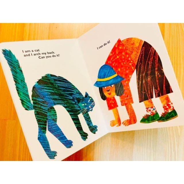 ERIC CARLE - 英語絵本 From head to toeできるかな? 読み聞かせの通販