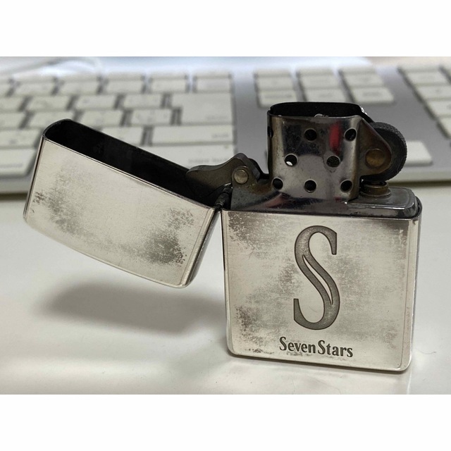 非売品/Zippo/ライター/セブンスター/限定/2000/シルバー/ビンテージ ...