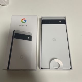 グーグルピクセル(Google Pixel)のGoogle Pixel 6a 128GB ホワイト(スマートフォン本体)