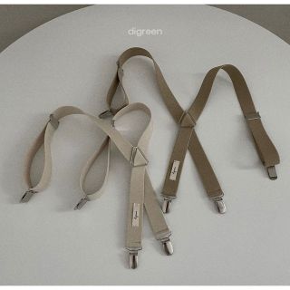 digreen サスペンダー Natural suspender 韓国　kids(ベルト)