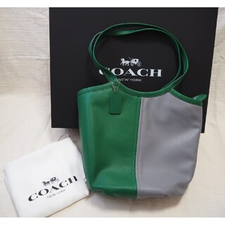 COACHコーチF10939ソフトダッフル レザー 2wayショルダーバッグ