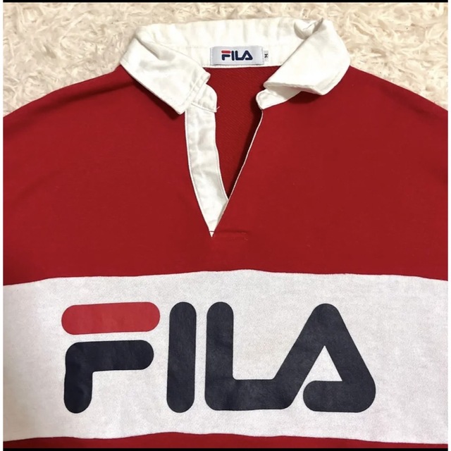 FILA(フィラ)の【507】フィラ　襟付き半袖シャツ　ラガーシャツ レディースのトップス(シャツ/ブラウス(半袖/袖なし))の商品写真