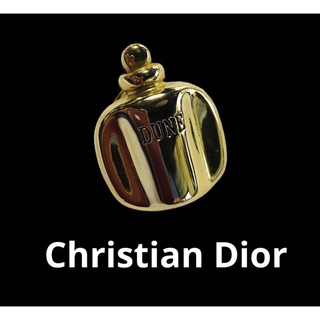 ディオール(Dior)のChristian Dior DUNE ブローチ ピンバッジ 香水ボトル(ピアス)