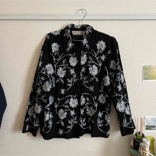 サンタモニカ(Santa Monica)のvintage✨ flower jacket itimi(その他)