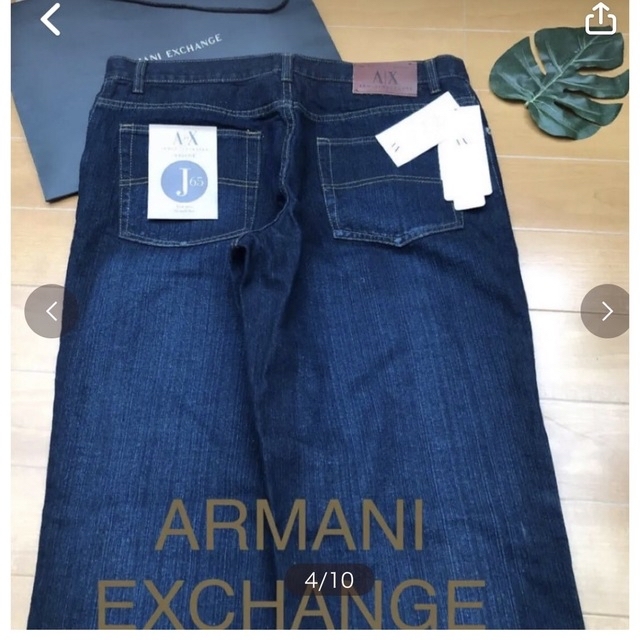 ARMANI EXCHANGE(アルマーニエクスチェンジ)のアルマーニエクスチェンジ◆AX◆EMSYFITlowrise straight メンズのパンツ(デニム/ジーンズ)の商品写真