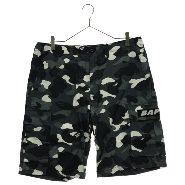 43センチわたりA BATHING APE アベイシングエイプ GLOW IN THE DARK CITY CAMO CARGO SHORTS 蓄光 シティカモ カーゴショーツ ブラック 001SPB801007X