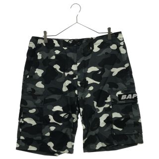 アベイシングエイプ(A BATHING APE)のA BATHING APE アベイシングエイプ GLOW IN THE DARK CITY CAMO CARGO SHORTS 蓄光 シティカモ カーゴショーツ ブラック 001SPB801007X(その他)