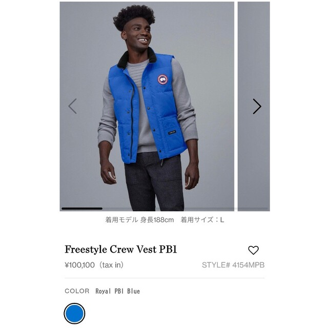 希少!大人気! CANADA カナダグース VEST GOOSE(カナダグース
