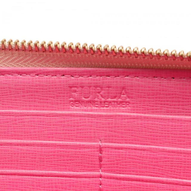 Furla(フルラ)のFURLA  BABYLON 長財布 レザー ピンクベージュ ピンク バイカラー レディースのファッション小物(財布)の商品写真