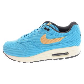 ナイキ(NIKE)のNIKE ナイキ AIR MAX 1 PRM Corduroy Baltic Blue エアマックス1コーデュロイローカットスニーカー US9/27cm ブルー(スニーカー)