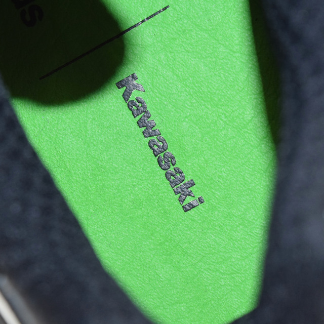 adidas アディダス ×KAWASAKI ZX 5K BOOST Ninja 5K ブースト カワサキ ニンジャ ローカットスニーカー GW3359 ブラック/グリーン