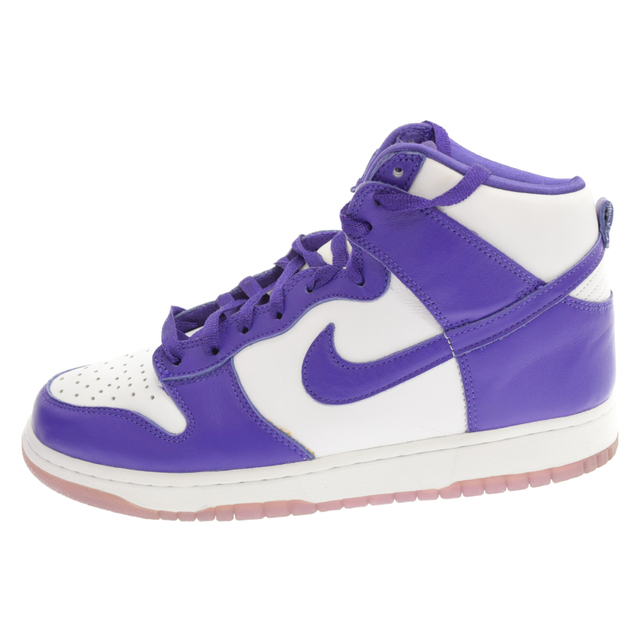 NIKE(ナイキ)のNIKE ナイキ WMNS DUNK HI SP DC5382-100 ウィメンズ ダンク ハイ SP ハイカットスニーカー US11 パープル レディースの靴/シューズ(スニーカー)の商品写真