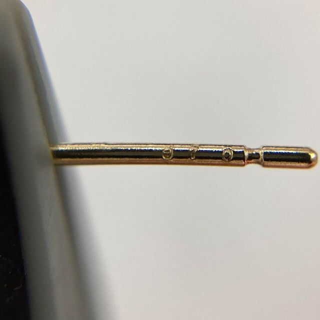 新品】K18 ガーネット Wトパーズ ローズクォーツ ピアス(18金 18K