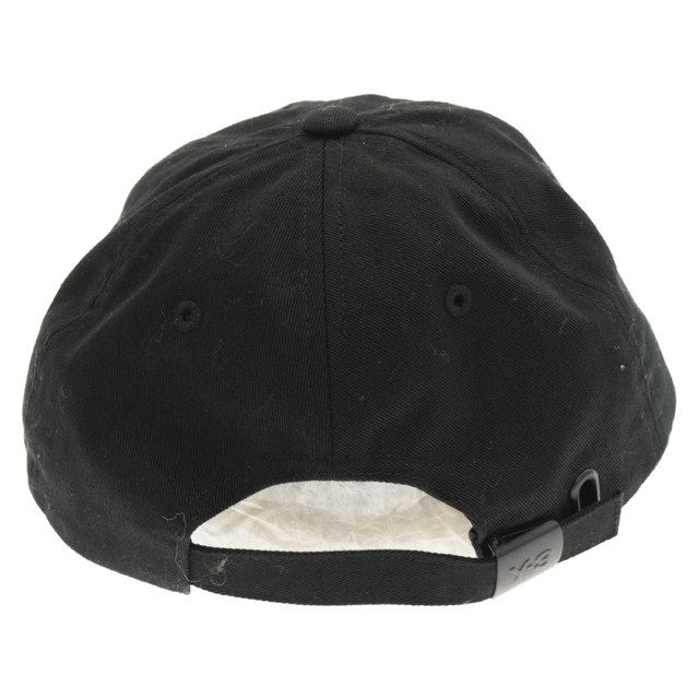 Y-3(ワイスリー)のY-3 ワイスリー 21AW SQUARE LABEL CAP スクエアロゴラベルキャップ ブラック HF2143 メンズの帽子(キャップ)の商品写真