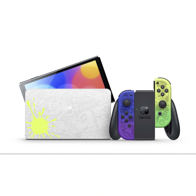 Nintendo Switch(ニンテンドースイッチ)の【新品未開封】任天堂switch本体 スプラトゥーン3エディション　switch エンタメ/ホビーのゲームソフト/ゲーム機本体(家庭用ゲーム機本体)の商品写真