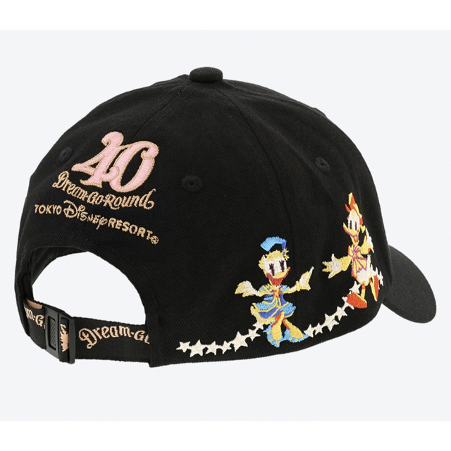 ディズニー　Disney 40周年　キャップ　帽子　２点セット　ハロウィン