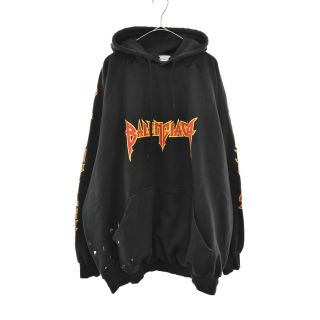 Balenciaga - BALENCIAGA バレンシアガ 22SS METAL HOODIE OVERSIZED