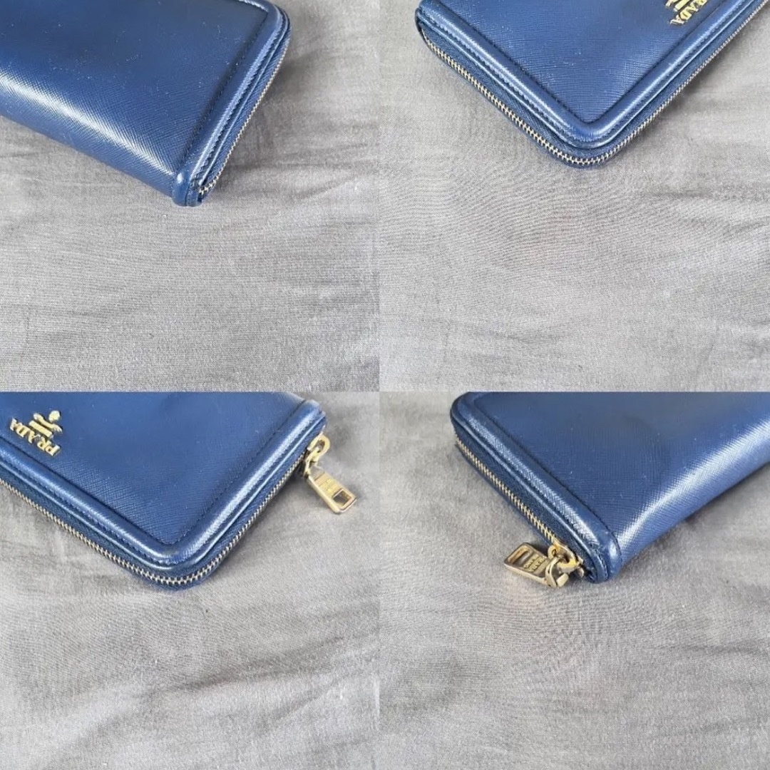 送料込・まとめ買い 美品✨PRADA プラダ 長財布 ラウンドファスナー