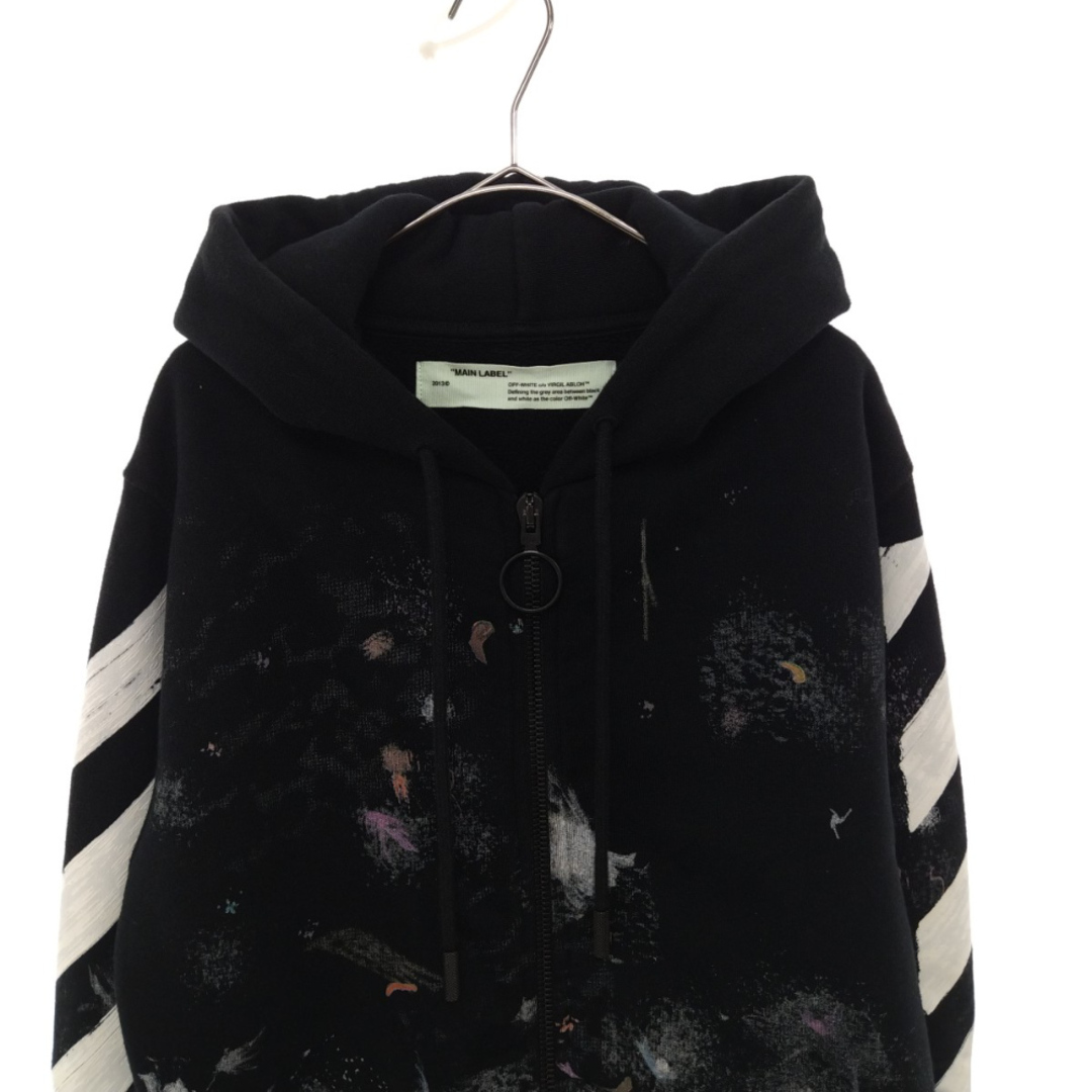 OFF-WHITE - OFF-WHITE オフホワイト 17AW Diag Galaxy Brushed Zip ...