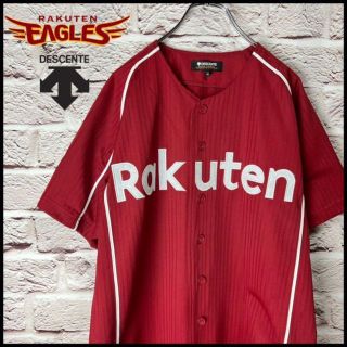 デサント(DESCENTE)の楽天　イーグルス　EAGLES　ユニフォーム　応援　グッズ　プロ野球　赤【M】(その他)