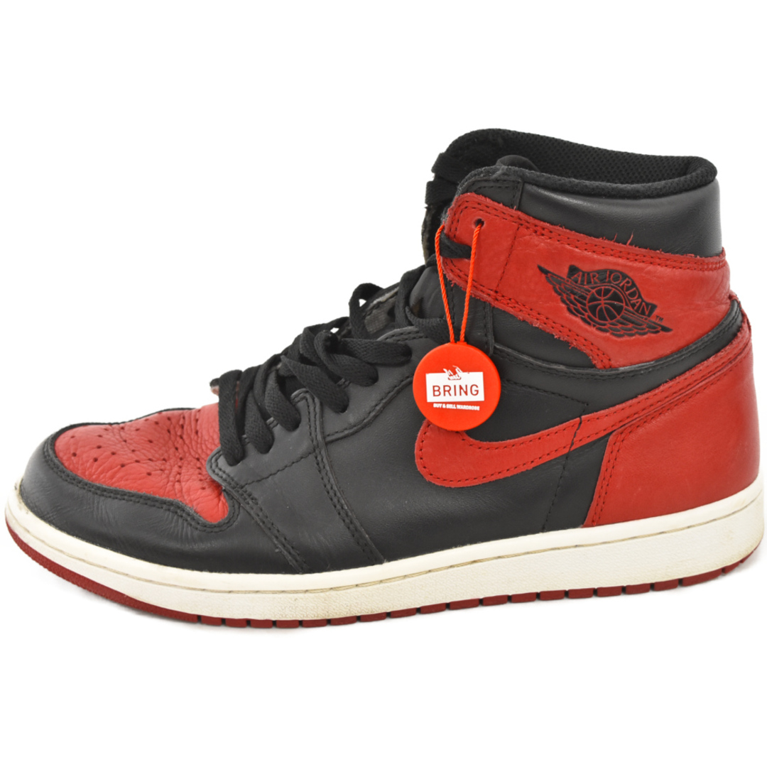 新着商品 ナイキ NIKE - NIKE AIR 555088-001 US8.5 レッド ハイカット
