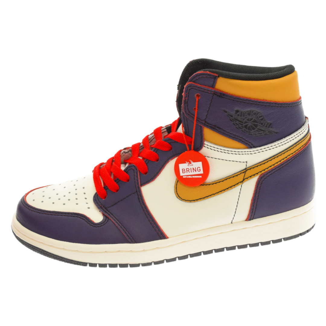 NIKE ナイキ SB AIR JORDAN 1 RETRO HIGH OG DEFIANT LAKERS エアジョーダン1 ハイカットスニーカー ディフィアント レイカーズ シカゴ CD6578-507 US8/26.0cm