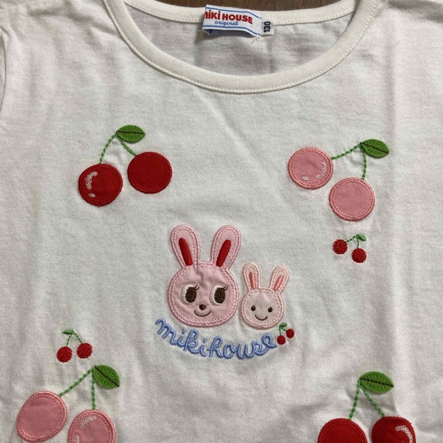 mikihouse(ミキハウス)のミキハウスロンT★120 キッズ/ベビー/マタニティのキッズ服女の子用(90cm~)(Tシャツ/カットソー)の商品写真