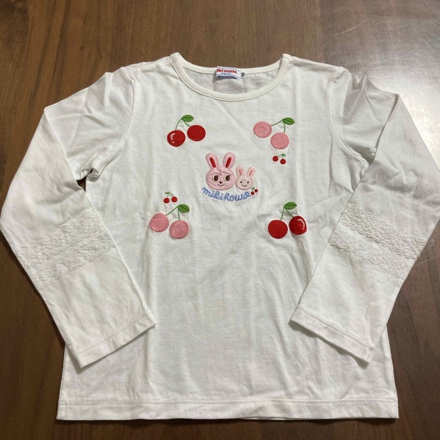 mikihouse(ミキハウス)のミキハウスロンT★120 キッズ/ベビー/マタニティのキッズ服女の子用(90cm~)(Tシャツ/カットソー)の商品写真