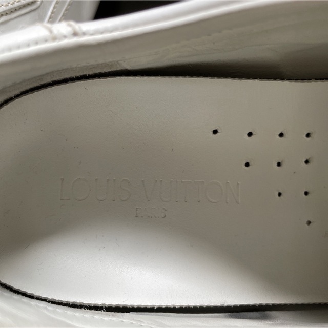 LOUIS VUITTON(ルイヴィトン)の亀田様専用　LOUIS VUITTON  ベルクロレザースニーカー#7 美品 メンズの靴/シューズ(スニーカー)の商品写真