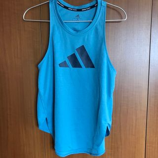 アディダス(adidas)のねむねむねむこ様専用　adidas タンクトップ　ブルーグレー(タンクトップ)