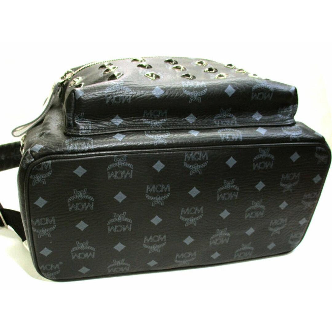 MCM - MCM ヴィセトス スタッズ リュックサック バックパック 合 MCM - MCM ヴィセトス スタッズ リュックサック バックパック 合