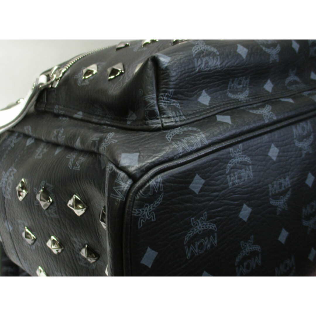 MCM - MCM ヴィセトス スタッズ リュックサック バックパック 合 MCM - MCM ヴィセトス スタッズ リュックサック バックパック 合