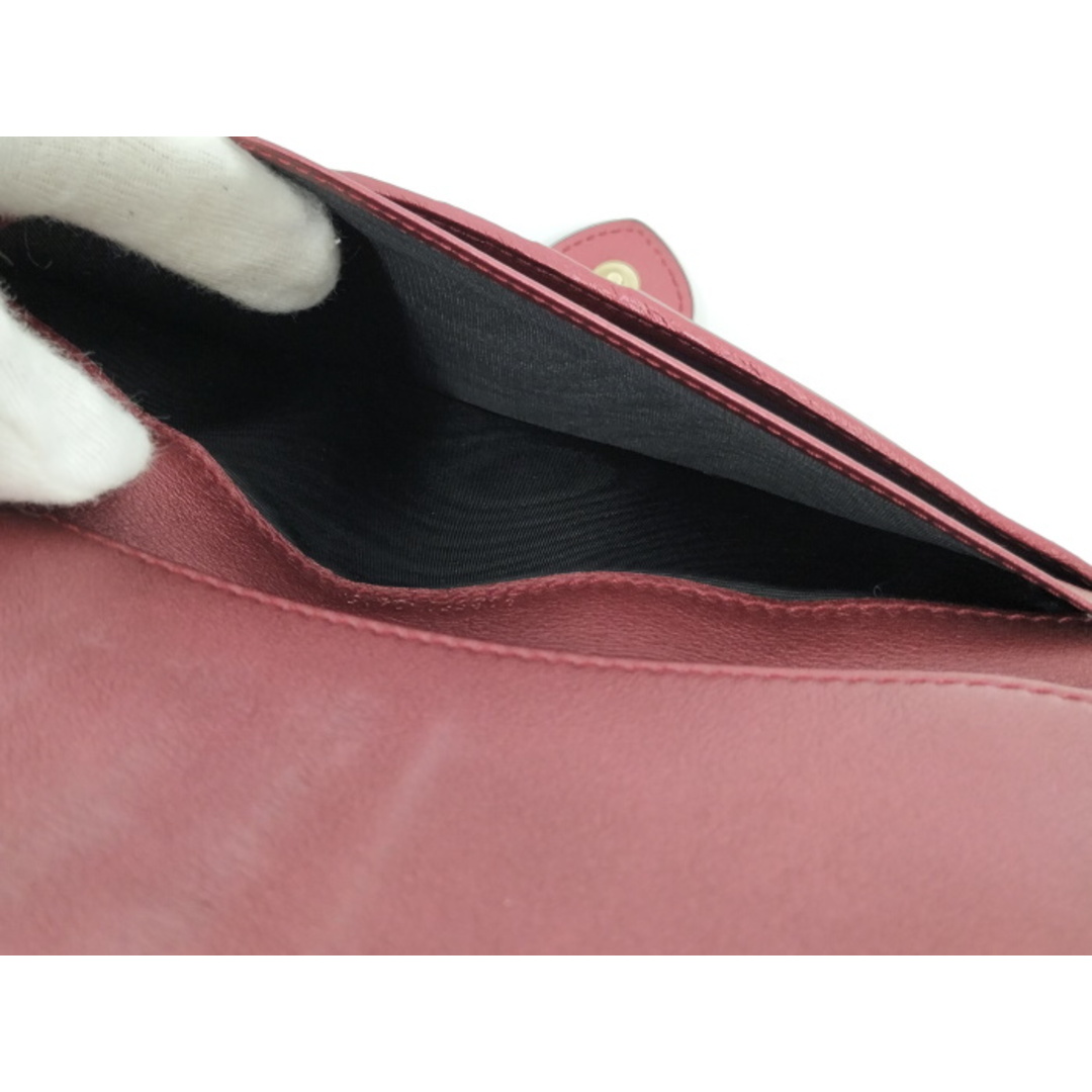 GUCCI - GUCCI Wホック 二つ折り長財布 ラブリーハート GUCCI - GUCCI Wホック 二つ折り長財布 ラブリーハート
