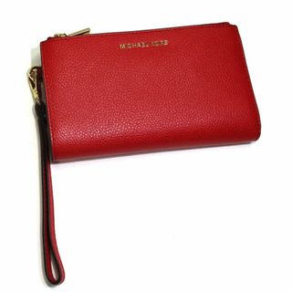 マイケルコース(Michael Kors)のMICHAEL KORS ダブル ジップ リストレット 二つ折り財布 レザー(財布)