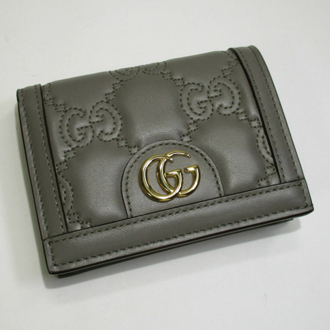 GUCCI GGマトラッセ カードケース ウォレット 二つ折り コンパクト財布 | フリマアプリ ラクマ