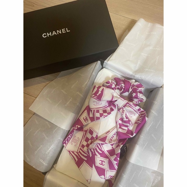 CHANEL 23SS リボンシュシュ　新品未使用 1