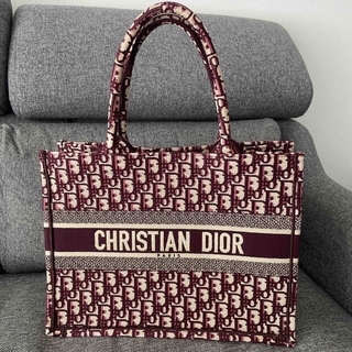 クリスチャンディオール(Christian Dior)のDIOR BOOK TOTE ミディアムバッグ　ブックトート (トートバッグ)