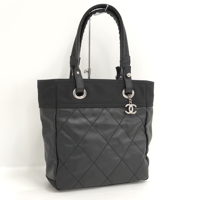 CHANEL トートバッグ パリビアリッツPM レザー ブラック A34208