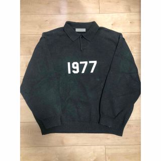 フィアオブゴッド(FEAR OF GOD)のFOG Essentials 1977 ニットポロ L(ニット/セーター)