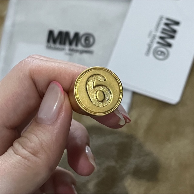 MM6 - MM6 マルジェラ リング ゴールドの通販 by nico's shop MM6 - MM6 マルジェラ リング ゴールドの通販 by nico's shop