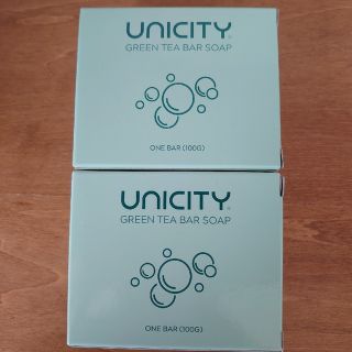 【在庫ラスト】ユニシティ　グリーンティバーソープ　UNICITY　化粧石けん(ボディソープ/石鹸)