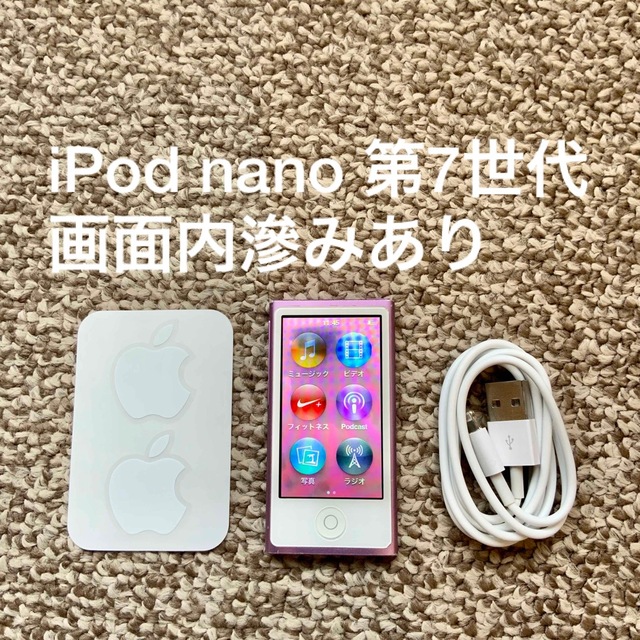 iPod nano 第7世代 16GB Appleアップル　アイポッド 本体