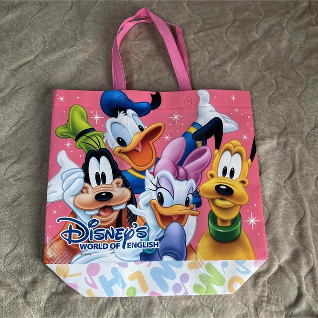 Disney(ディズニー)の【未使用】ディズニー　手提げ袋　エコバッグ レディースのバッグ(エコバッグ)の商品写真