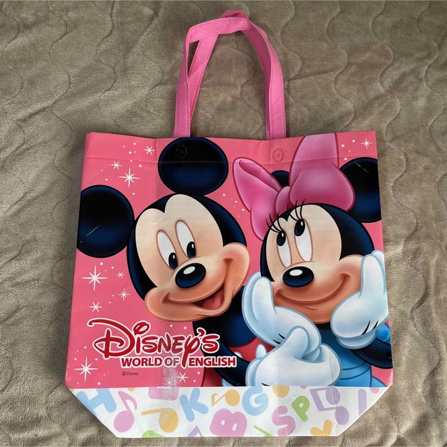 Disney(ディズニー)の【未使用】ディズニー　手提げ袋　エコバッグ レディースのバッグ(エコバッグ)の商品写真