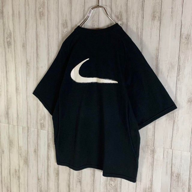限定コラボ】オフホワイト NIKE 両面ロゴ 入手困難 超希少モデル T