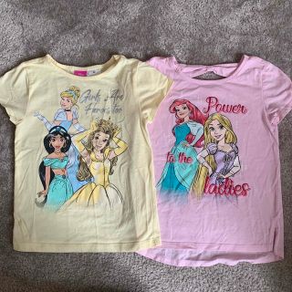 ディズニー(Disney)のディズニープリンセス Tシャツ アリエル、ラプンツェル  ベル　シンデレラ(Tシャツ/カットソー)