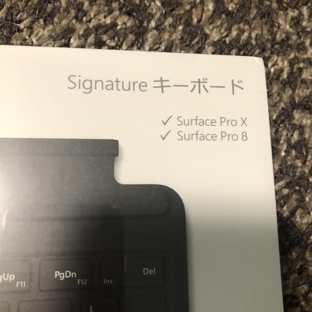 Microsoft(マイクロソフト)のMicrosoft Surface Pro Signature キーボード スマホ/家電/カメラのPC/タブレット(PC周辺機器)の商品写真