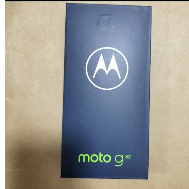 新品 SIMフリー moto g32 サテンシルバー