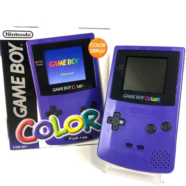極美品】Nintendo ゲームボーイカラー CGB-001 パープル | labiela.com
